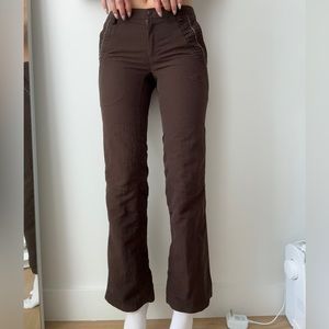 Brown cargo pants